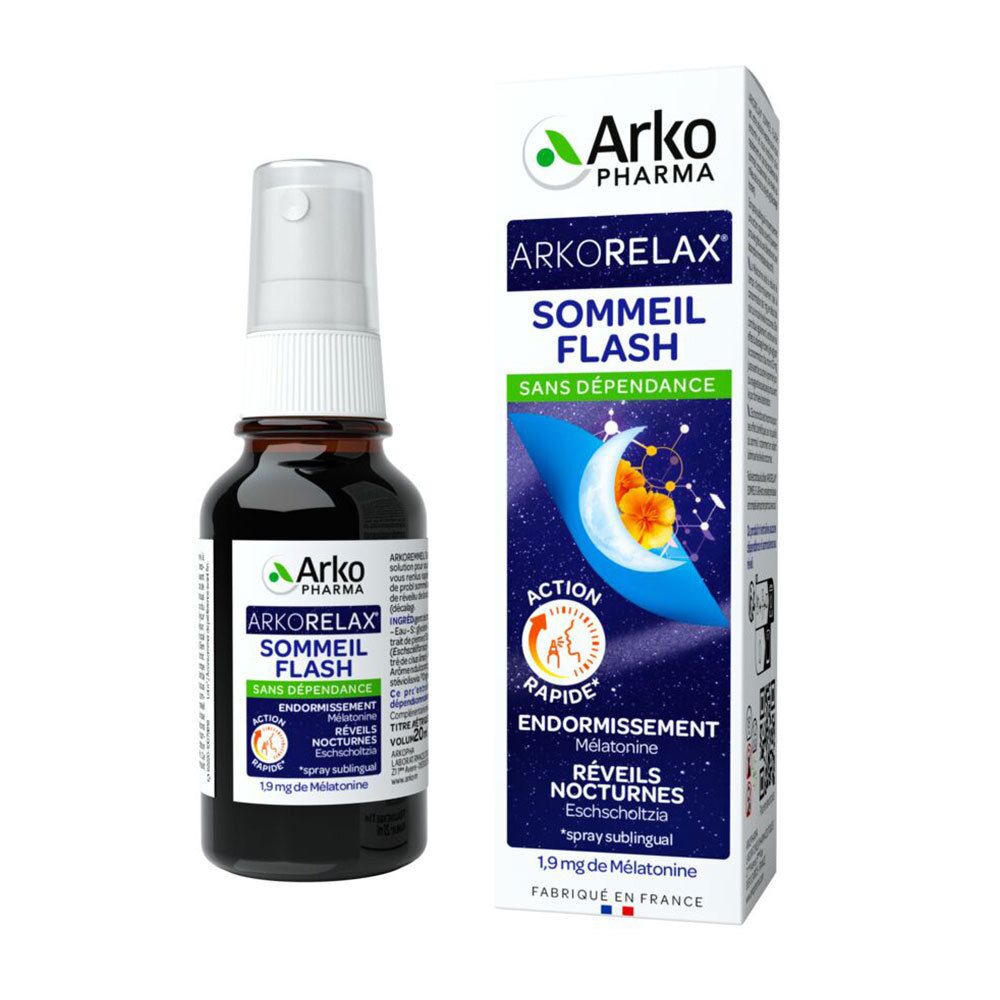 Arkorelax Arkopharma Arkorelax® Sommeil Flash Spray 20 Ml