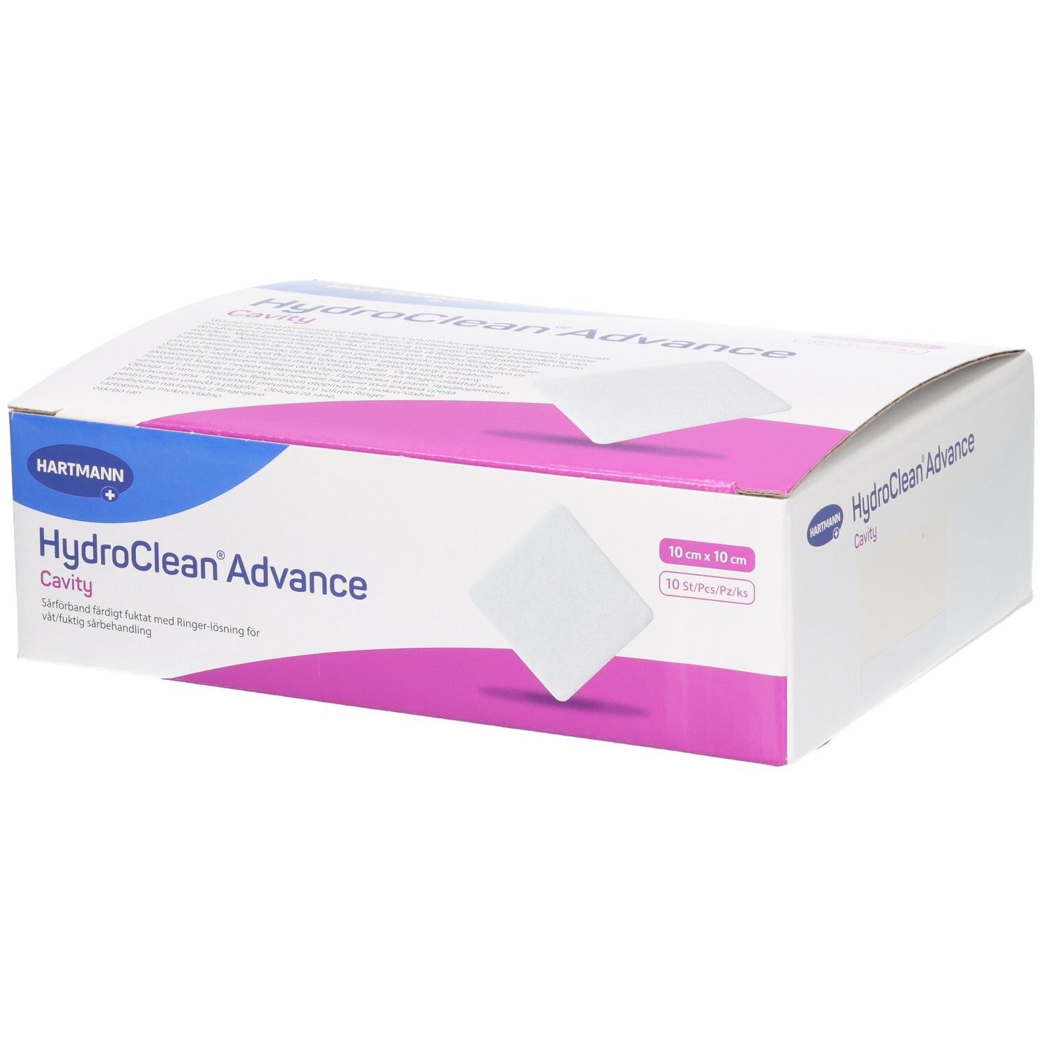 Hydroclean Advance Cavity Pansements 10X10cm 10Uts Taille 10 - Image 2