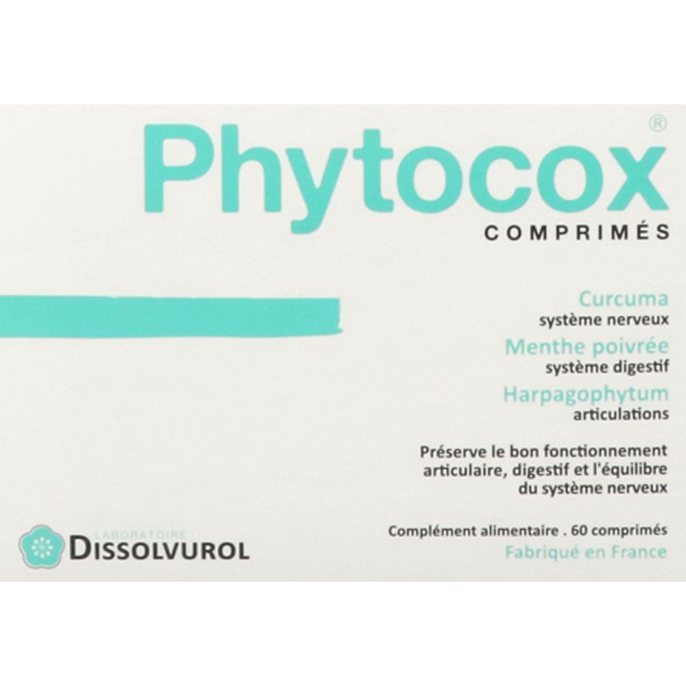 Dissolvurol Phytocox Confort Articulaire Et Digestif Comprimé(S) 60 Pc(S)