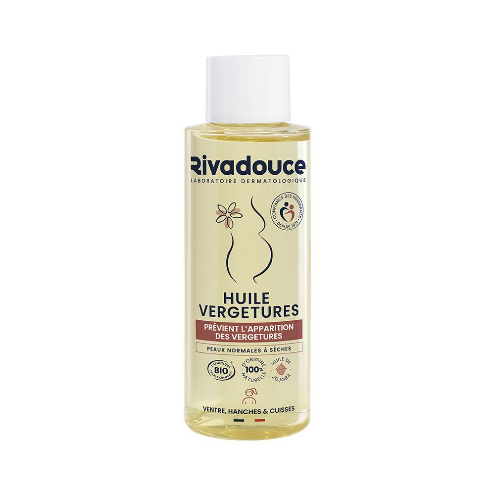 Rivadouce Huile Vergetures - 100Ml 100 Ml