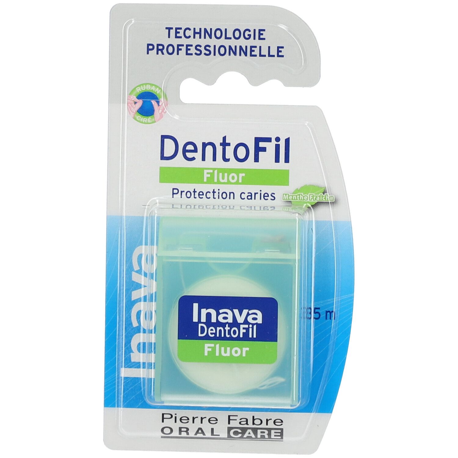 Inava DentoFil Fluor Fil dentaire ciré 1 pc(s) Fil Dentaire