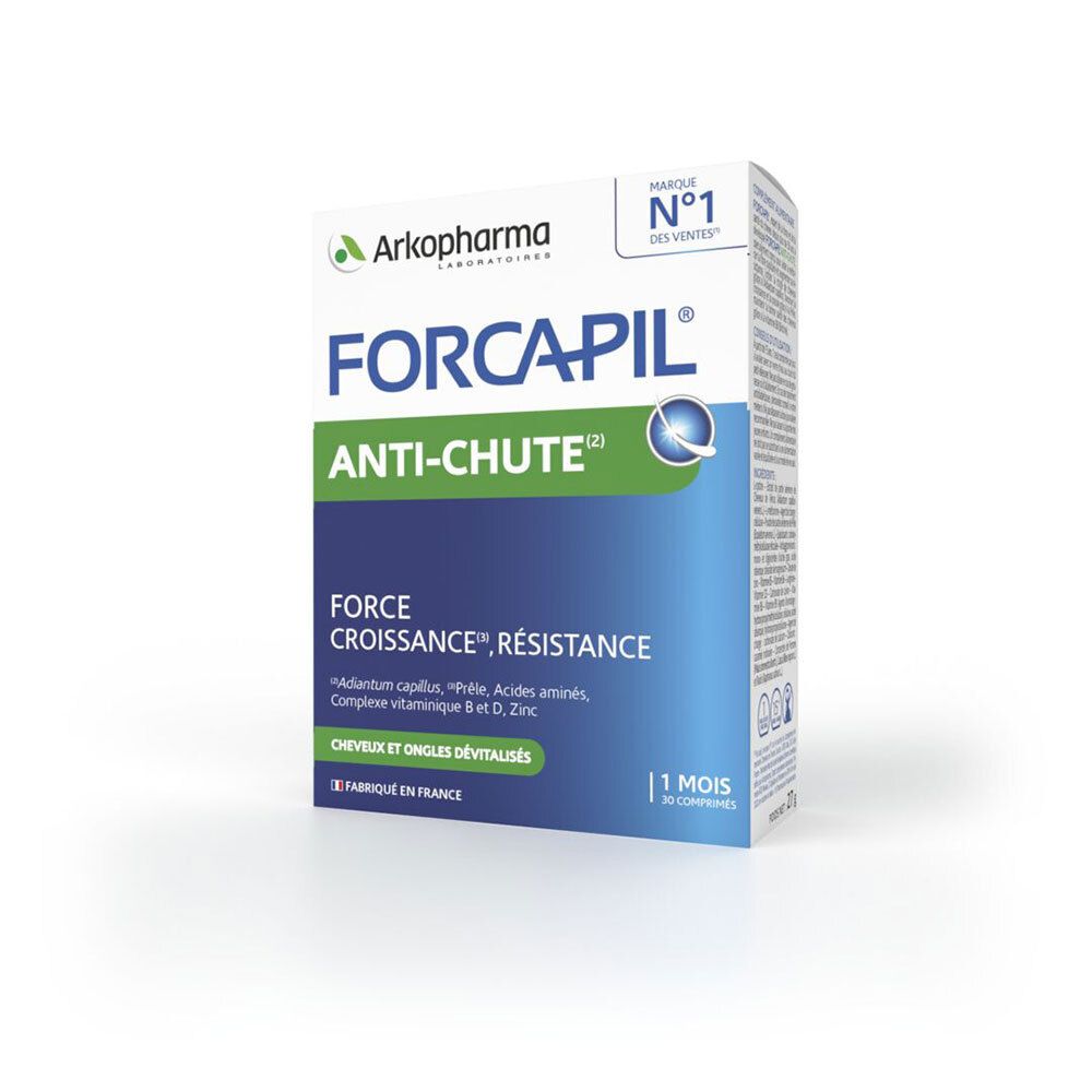 Forcapil Arkopharma Forcapil® Anti-Chute Cheveux Et Ongles Comprimé(S) 30 Pc(S) Enfants