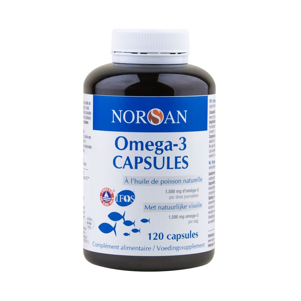 NORSAN Omega-3 capsules 120 pc(s) Capsule(S)