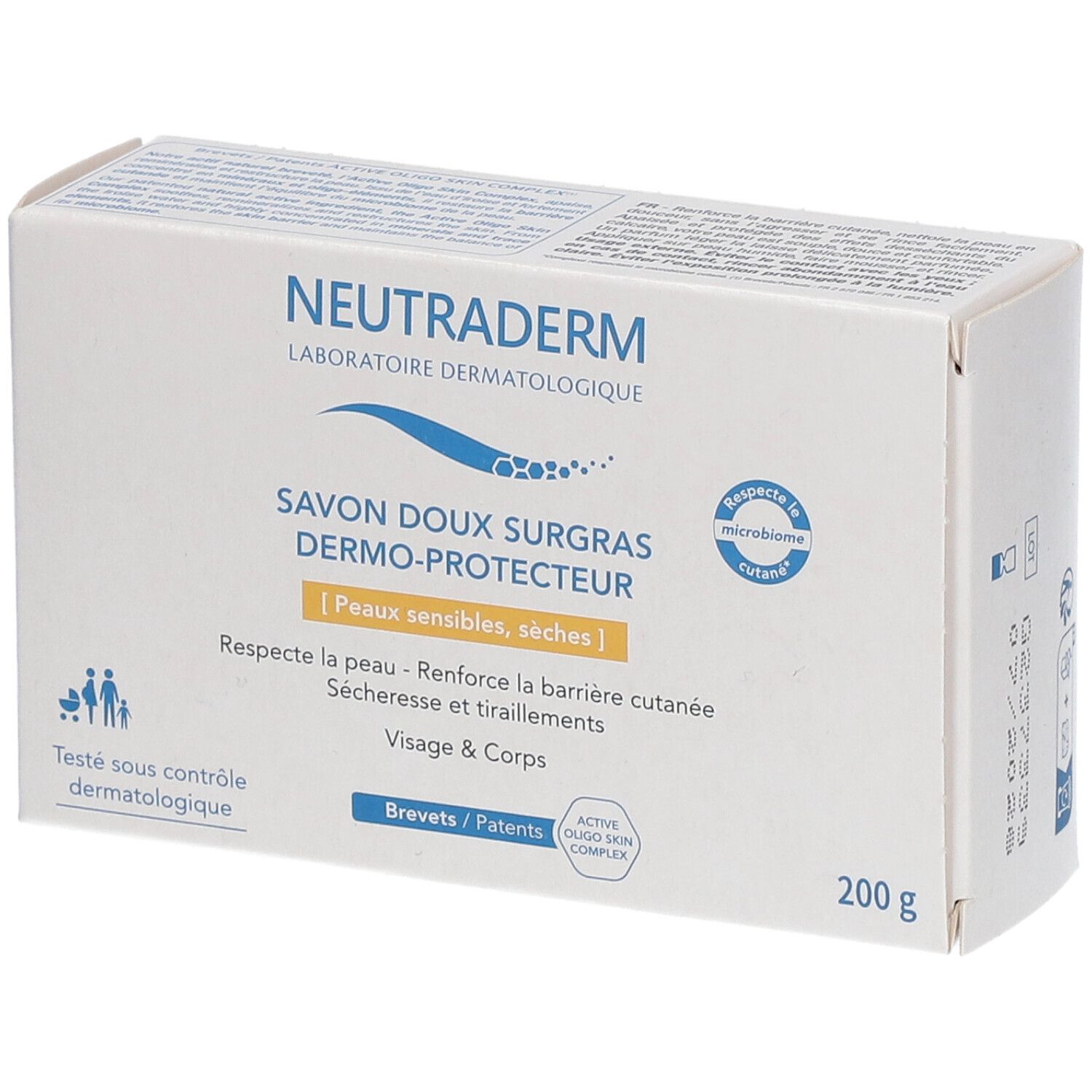 NEUTRADERM Savon Surgras Dermo-Protecteur 200 g Savon