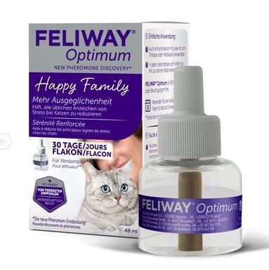 Ceva Sante Animale Feliway Optimum Recharge Suspension Pour Un Brumisateur 48 Ml