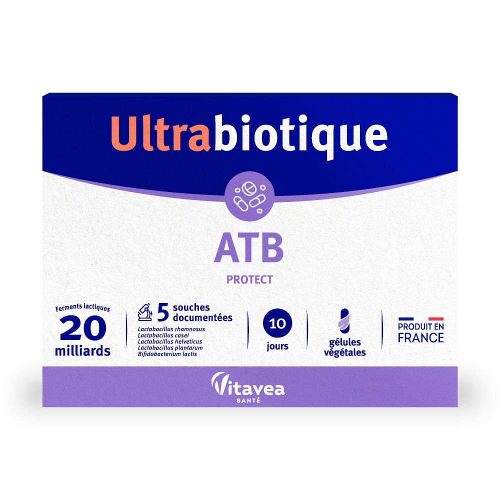 Nutrisanté Ultrabiotique Atb Protect Capsule(S) 10 Pc(S) Enfants