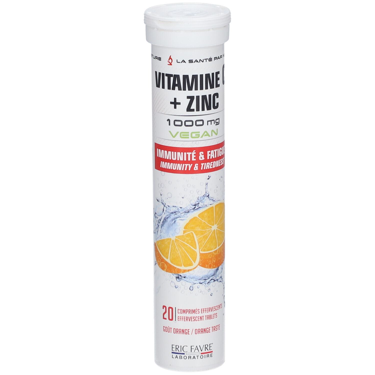Eric Favre Vitamine C + Zinc 20Comp 1000Mg - Image 2