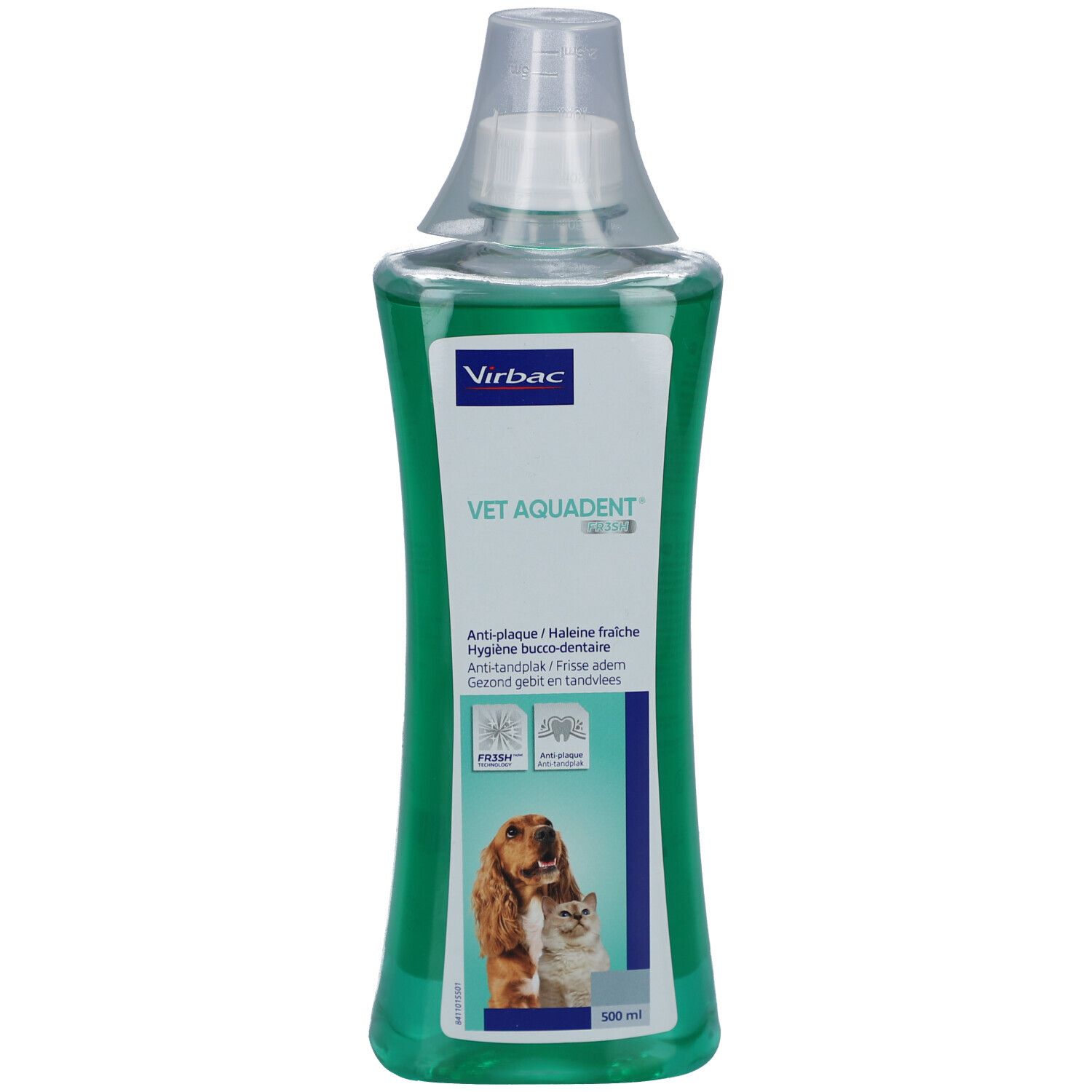 VIRBAC Vet Aquadent Fresh 500 ml Bain De Bouche