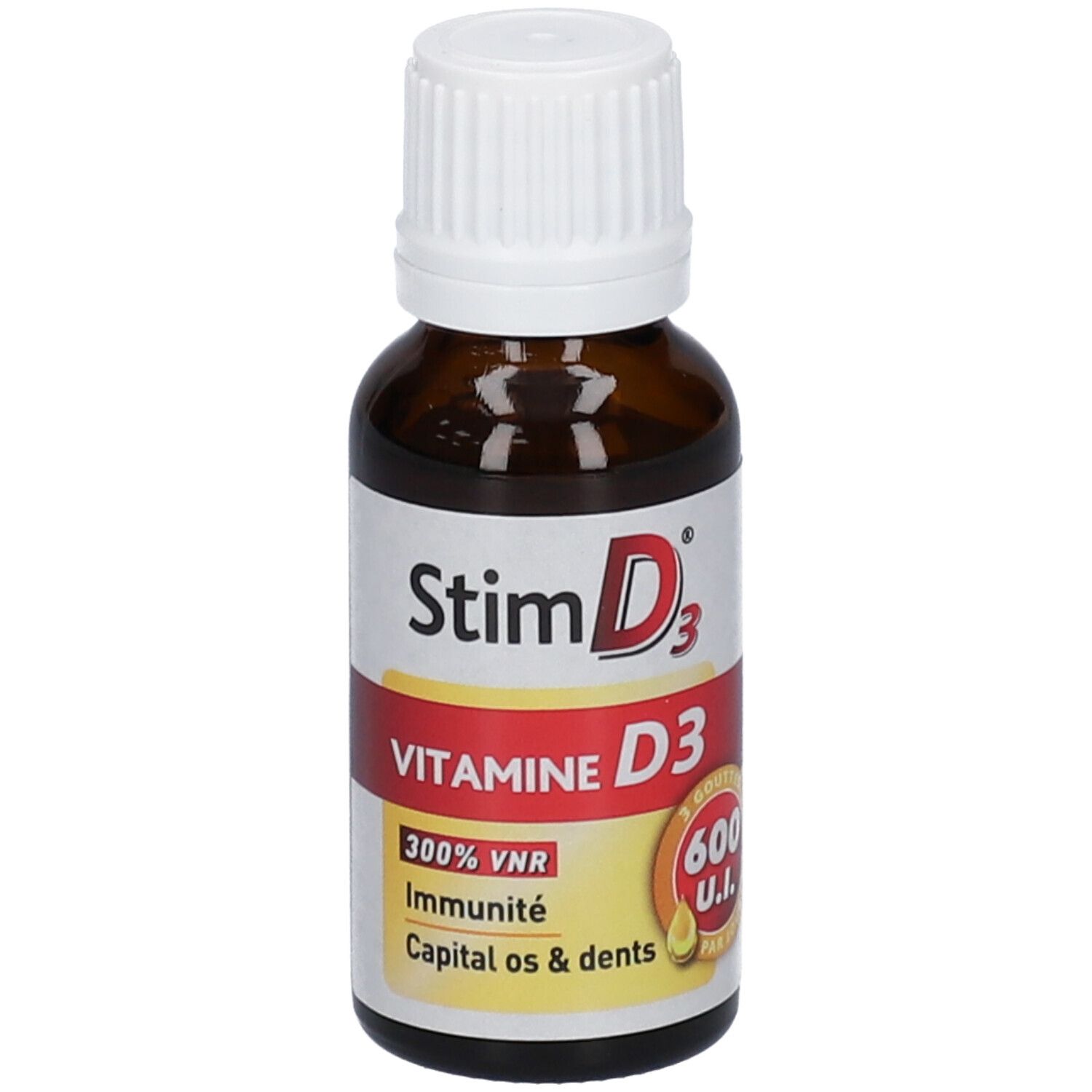 Stim D3 Vitamine D3 20 ml Goutte(S)