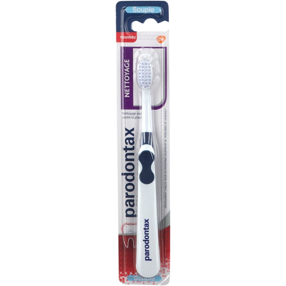 Parodontax Brosse À Dents Nettoyage Souple Unité Taille 1 - Image 2