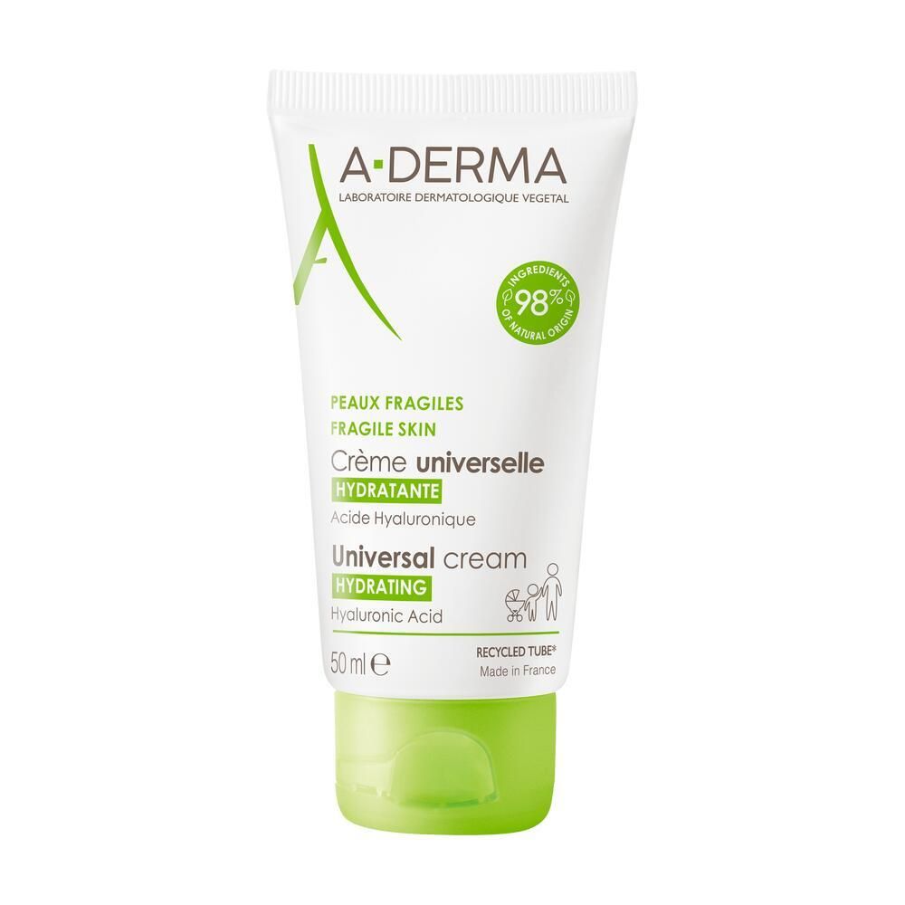 A-DERMA LES INDISPENSABLES Crème universelle hydratante 50 ml Crème Pour La Peau