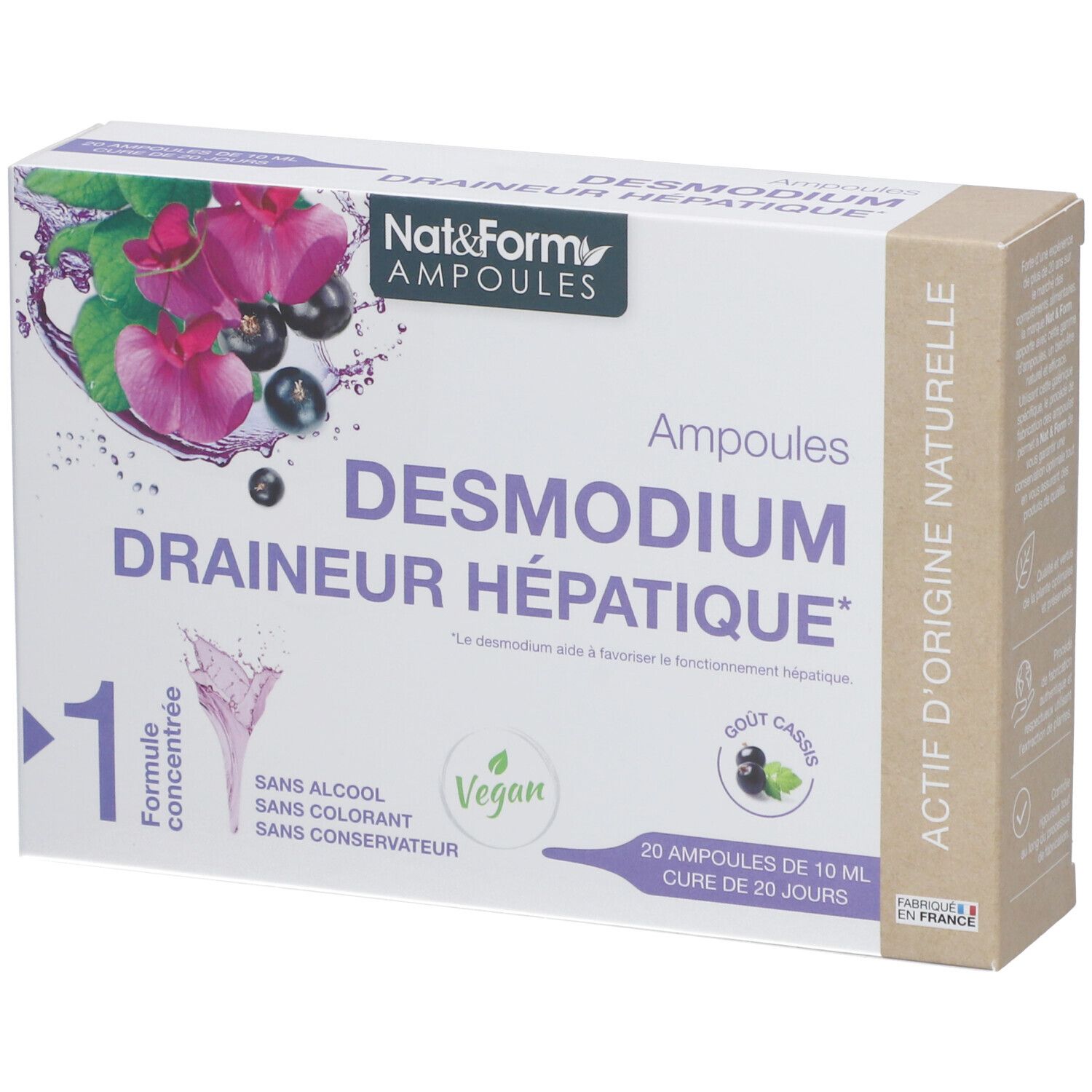 Nat&Form Ampoules Desmodium 20 pc(s) Ampoule(S)