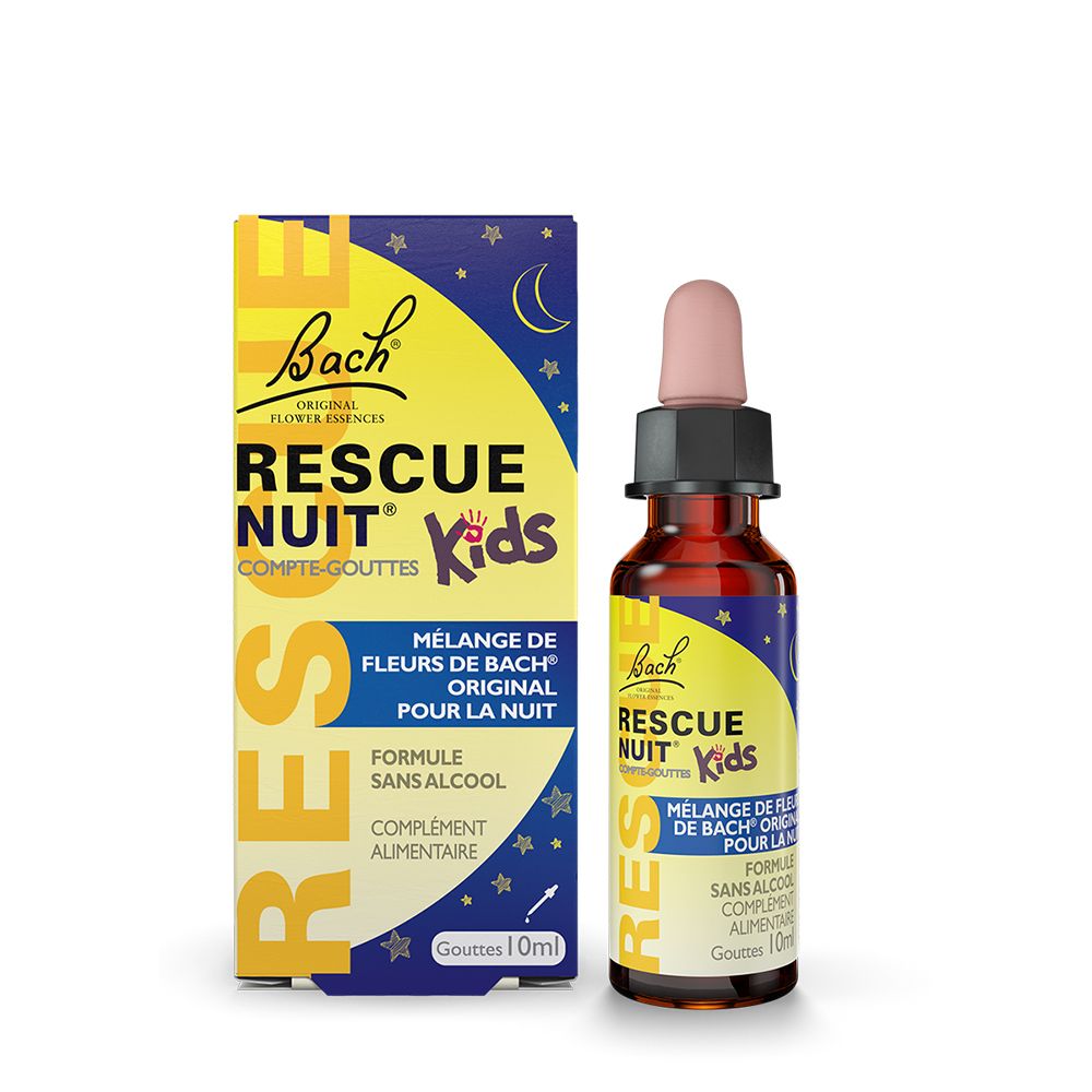 Bach Rescue Nuit® Compte-Gouttes - 10 Ml Goutte(S) Enfants
