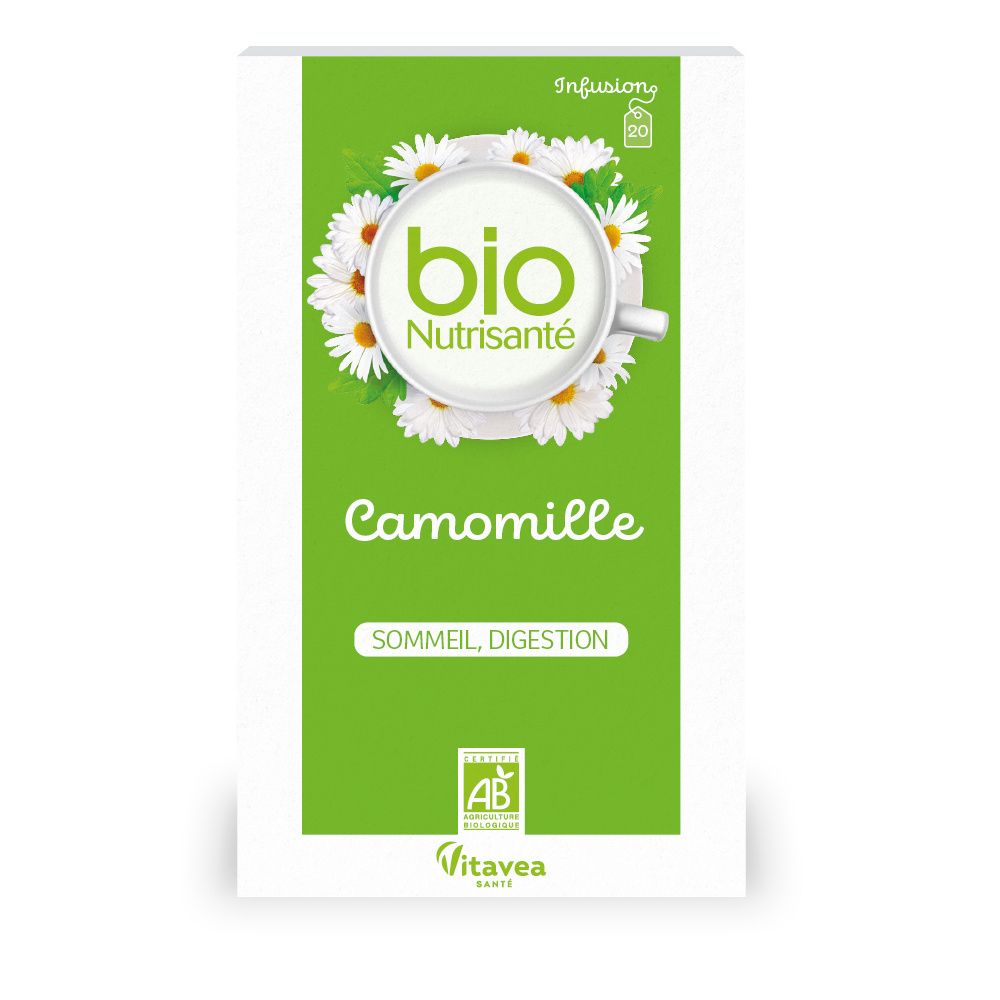 Nutrisanté Bio Infusion Camomille Thé Instantané 20 Pc(S) Enfants