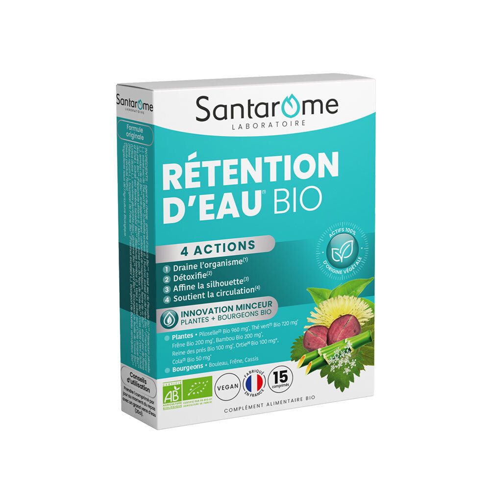 Santarome Bio Rétention D'eau Capsule(S) 15 Pc(S) Enfants - Image 1
