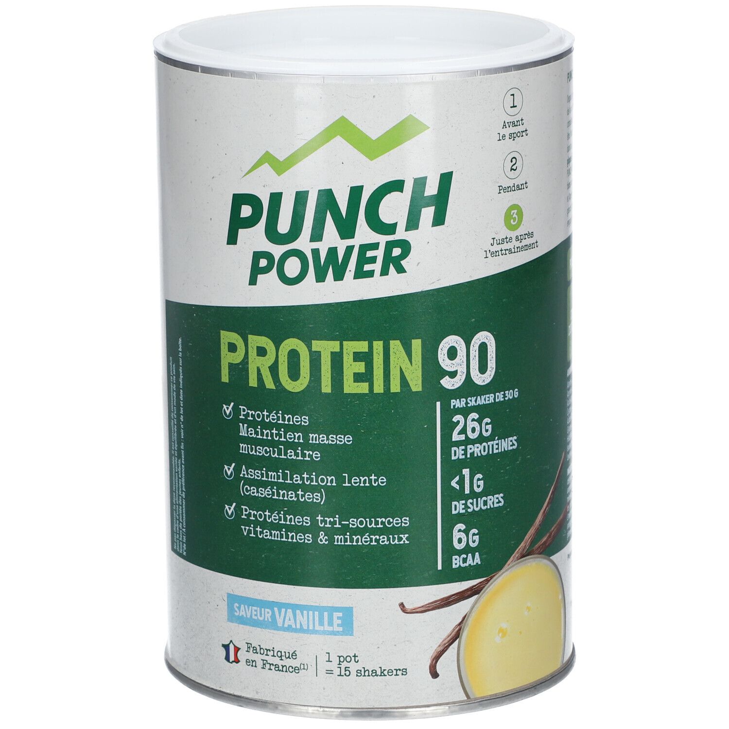 PUNCH POWER Protein 90 Saveur Vanille 450 g Poudre