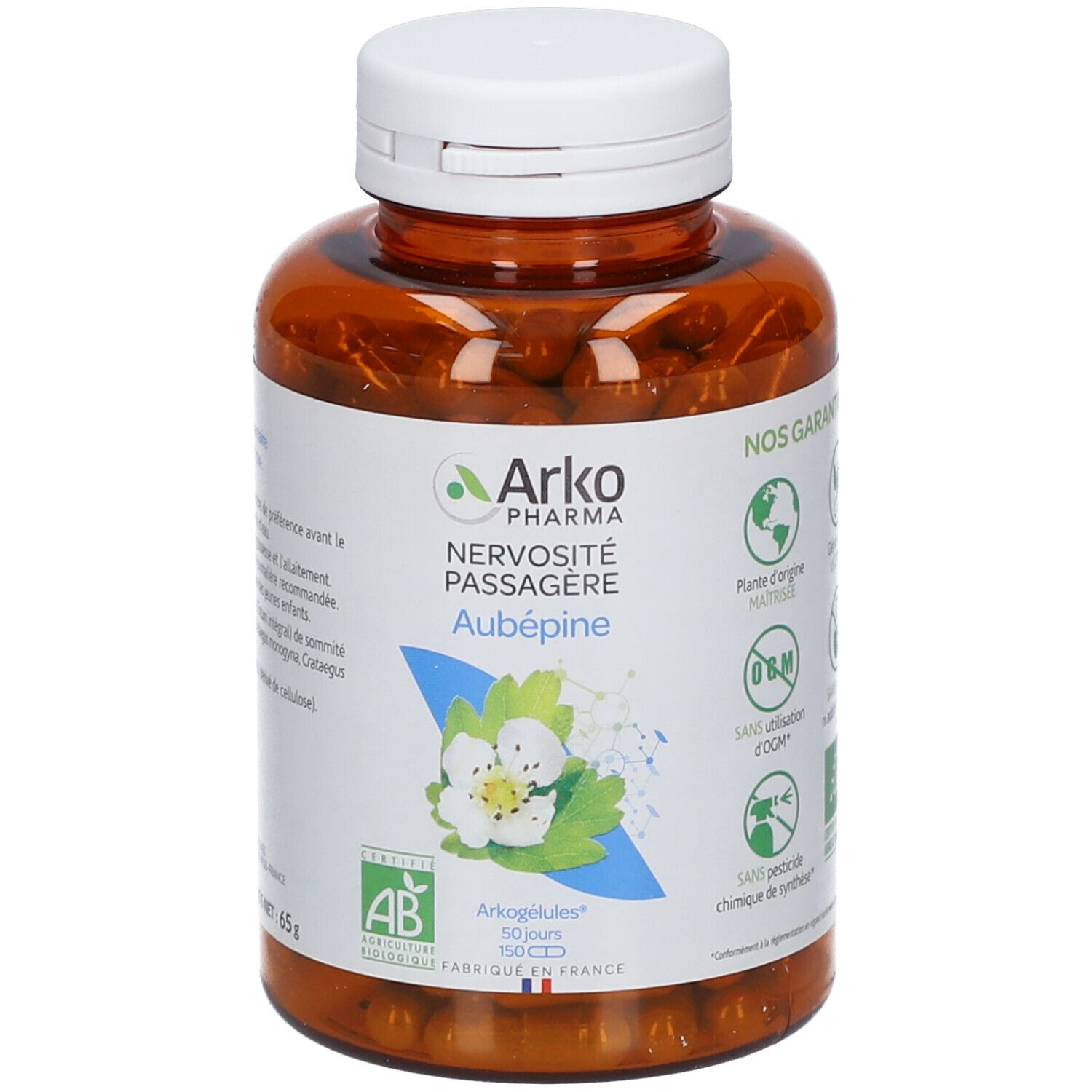 Arkogélules Arkopharma Aubépine Bio Capsule(S) 150 Pc(S) Enfants