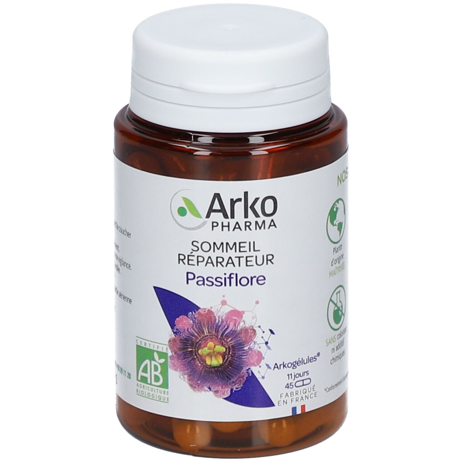 Arkogélules Arkopharma Passiflore Bio Capsule(S) 45 Pc(S)