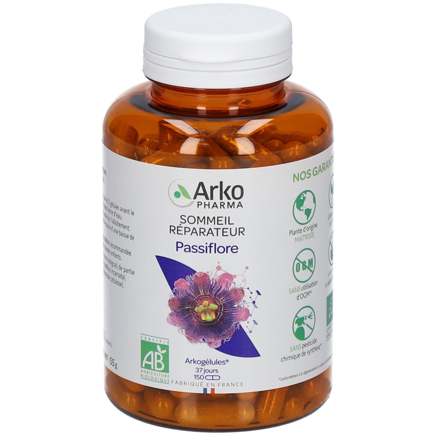 Arkogélules Arkopharma Passiflore Bio Capsule(S) 150 Pc(S)