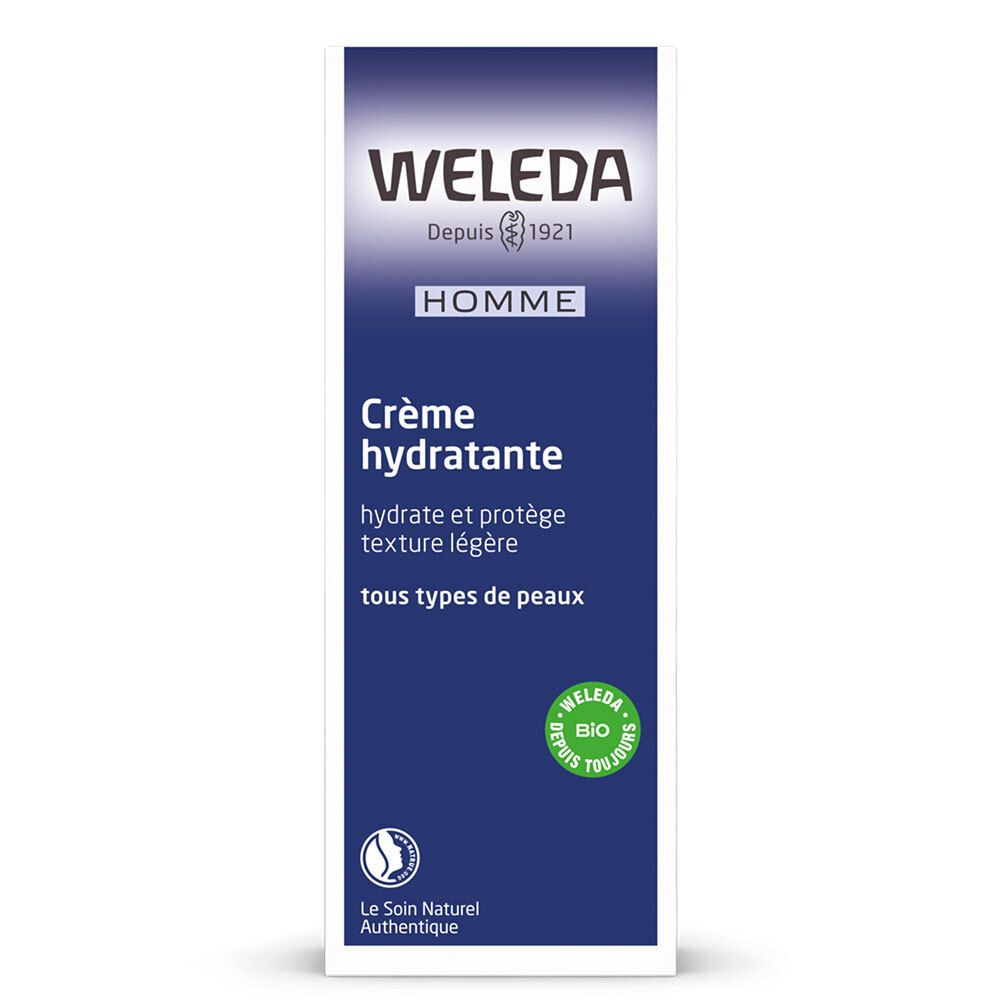 Weleda Homme Crème Hydratante Bio Pour La Peau 30 Ml
