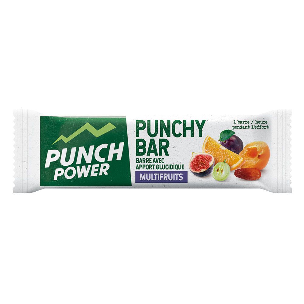 Punch Power Punchybar - Barre énergétique Multifruits 30 g
