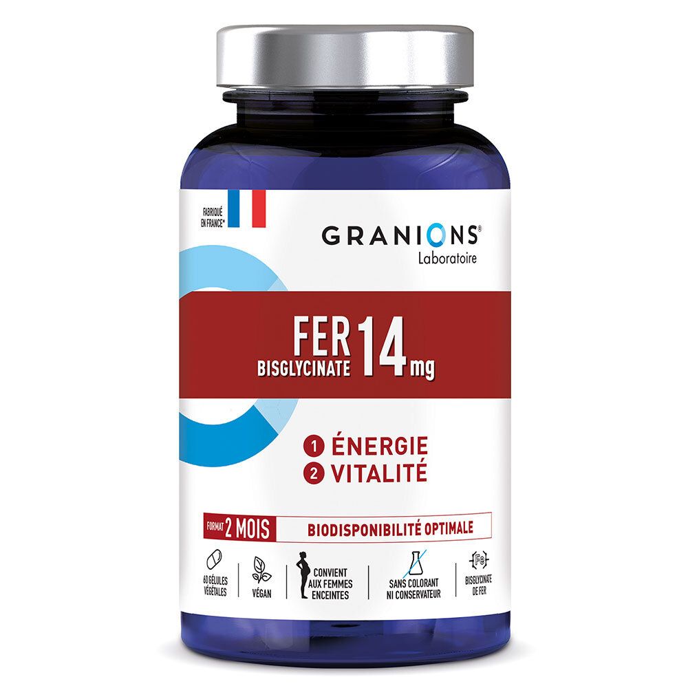 Granions Laboratoire Des Granions® Fer Capsule(S) 60 Pc(S)