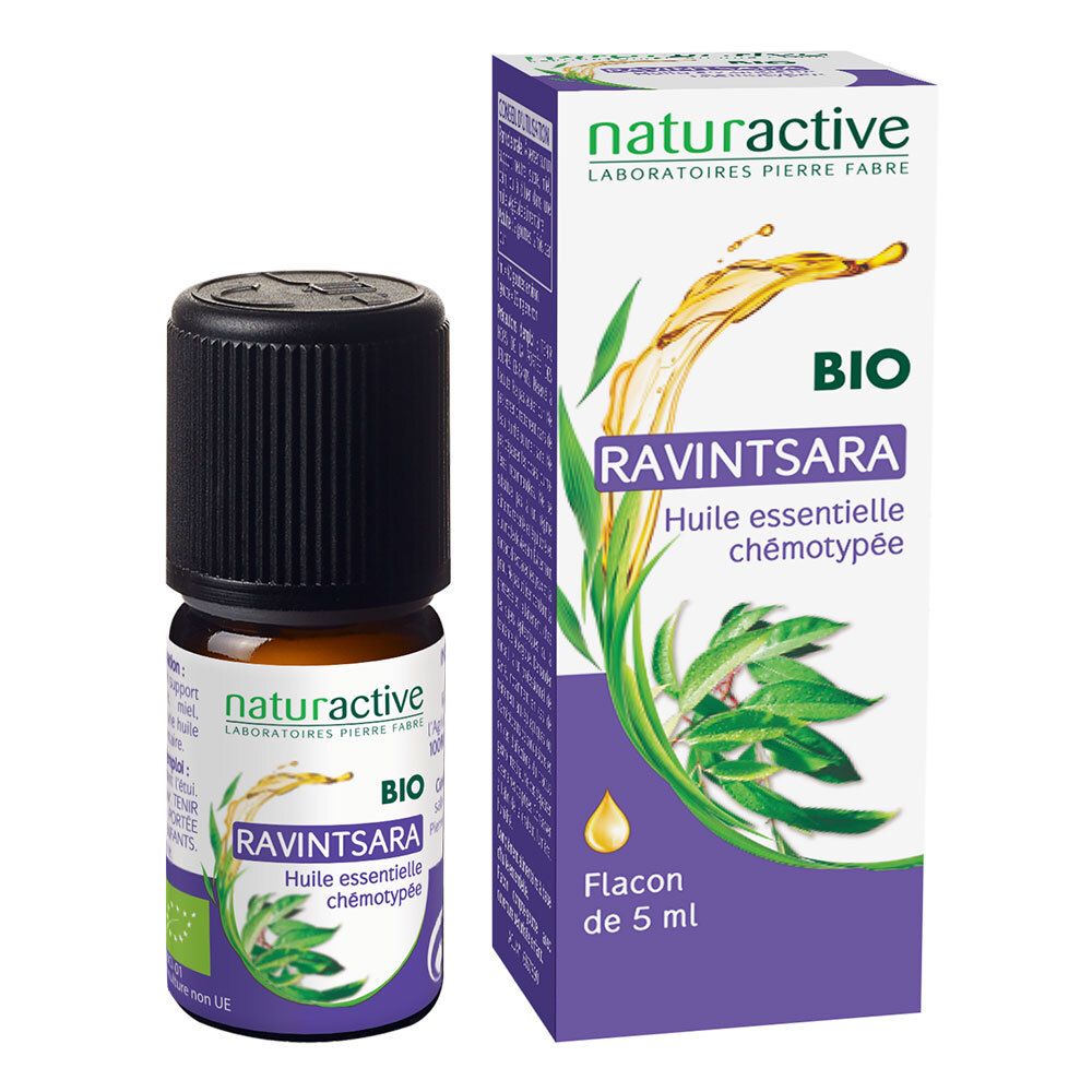 Naturactive Ravintsara Huile Essentielle Bio Goutte(S) 5 Ml