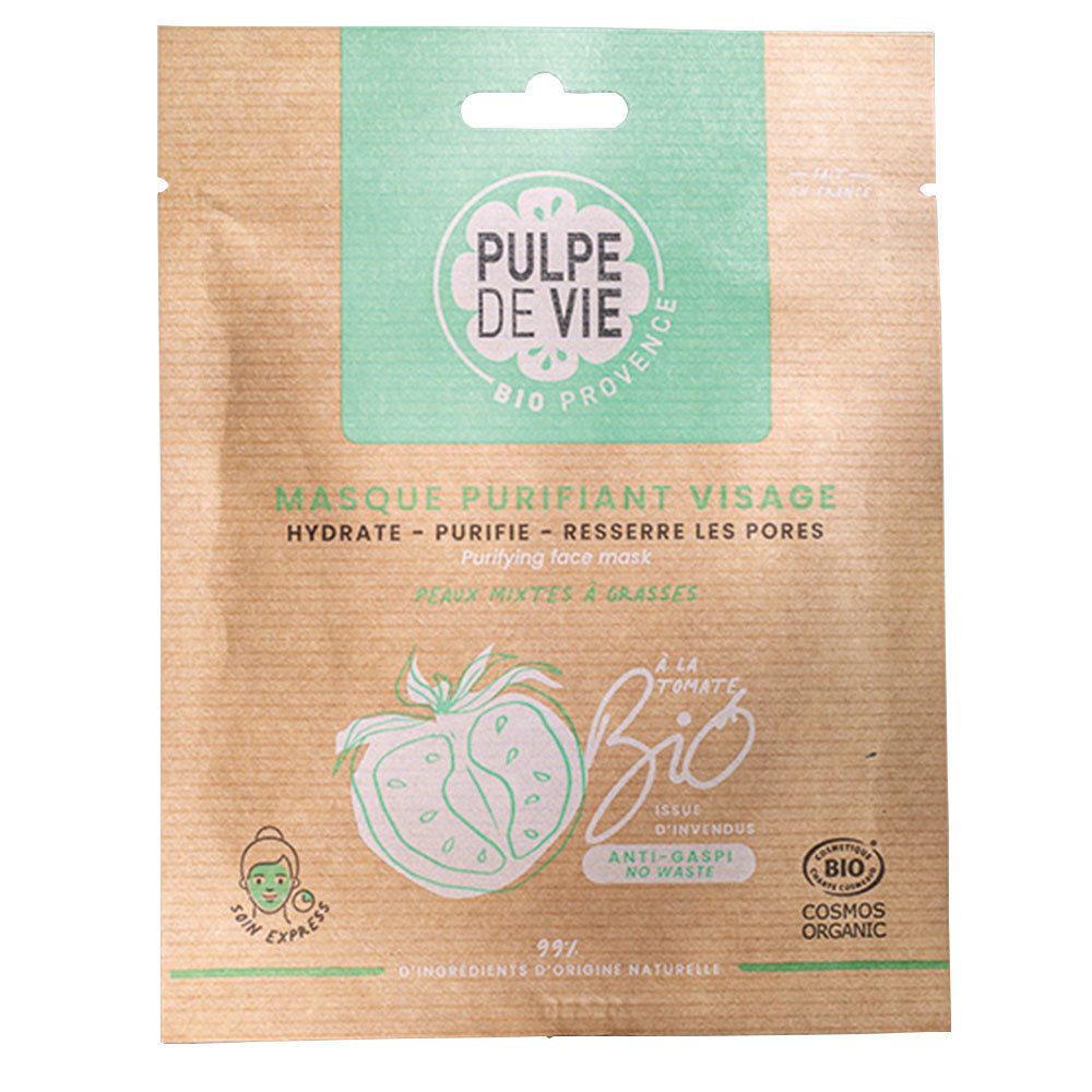 PULPE DE VIE Masque purifiant Visage 20 ml Masque(S) Pour Le Visage