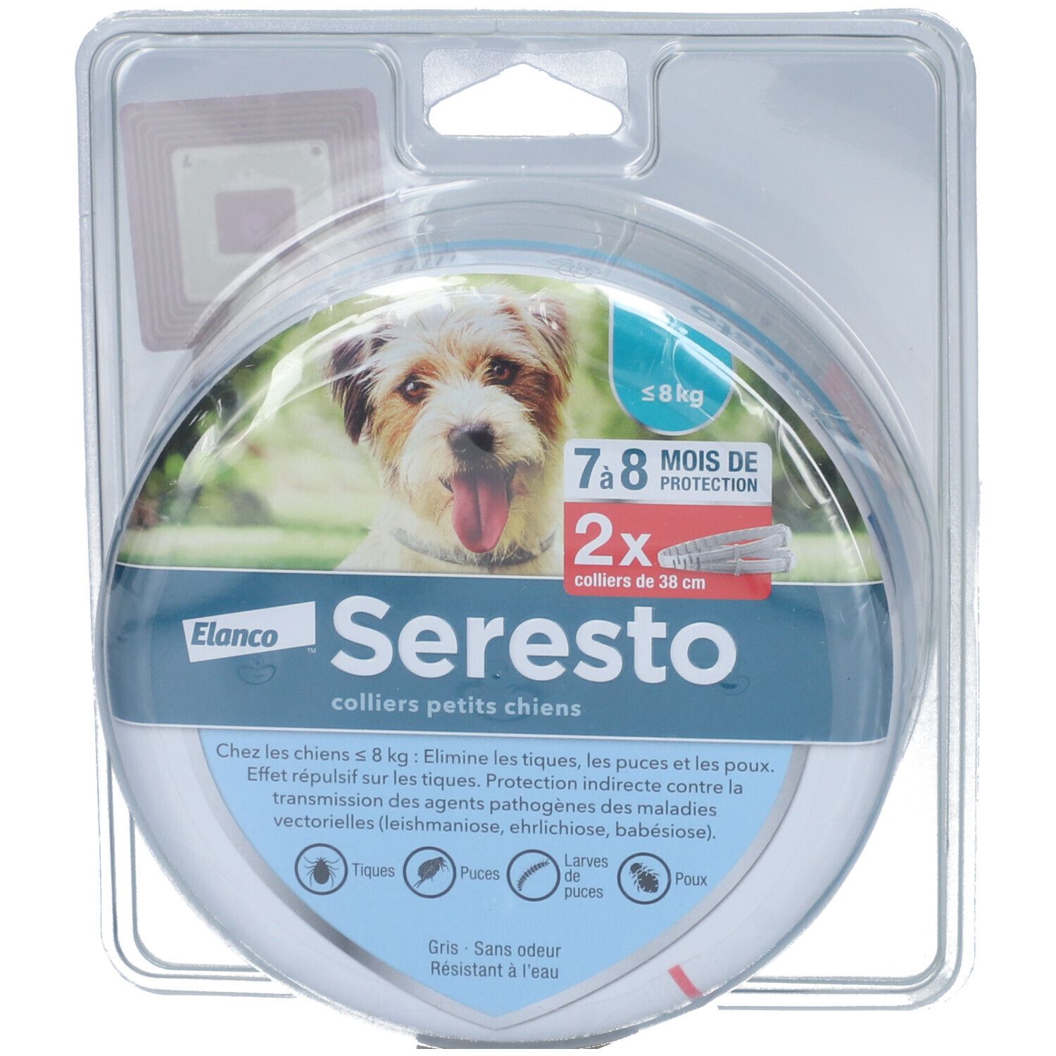 ELANCO Seresto Colliers petits Chiens x2 1 pc(s) Collier(S)