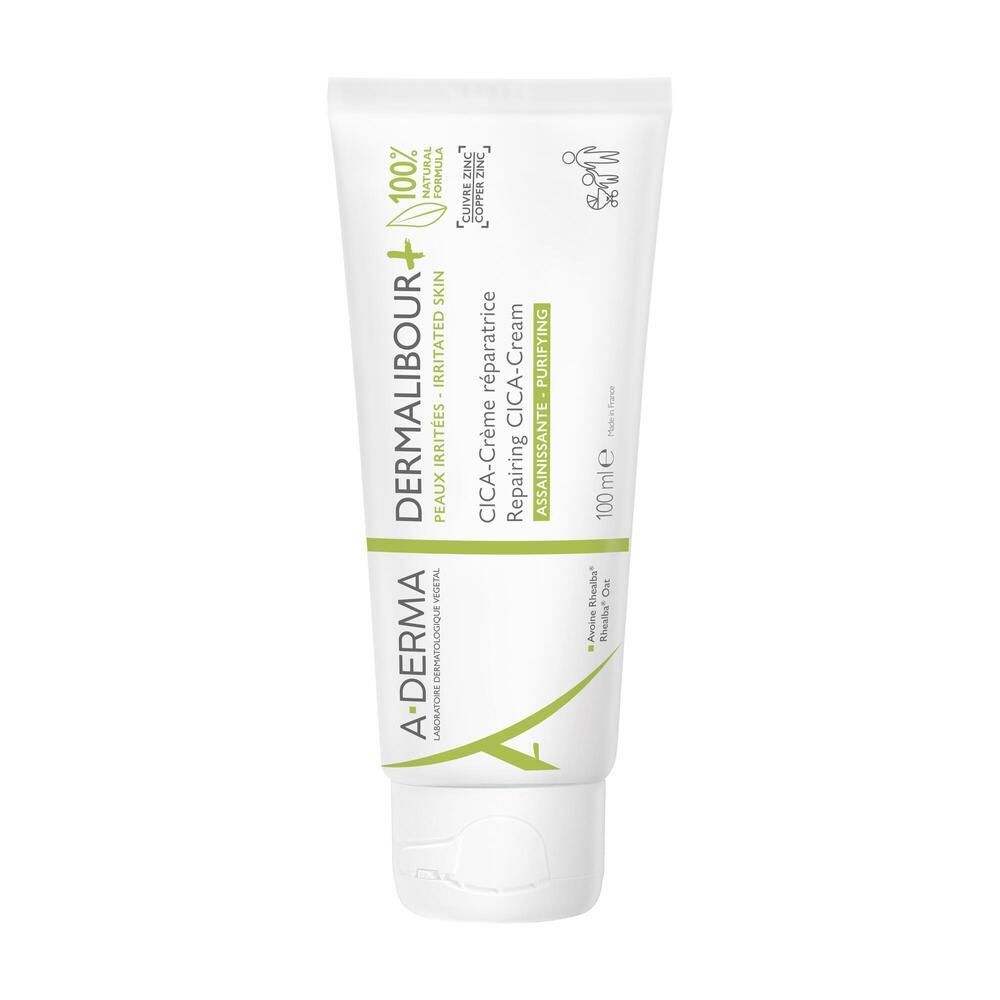 A-Derma Dermalibour+ Cica Crème Réparatrice Assainissante 100 Ml