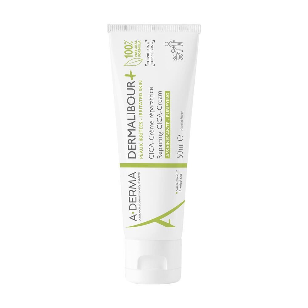 A-Derma Dermalibour+ Cica Crème Réparatrice Assainissante 50 Ml