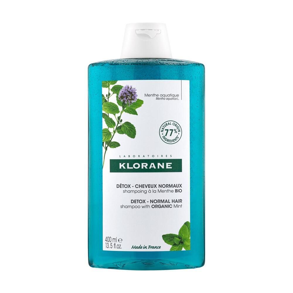Klorane Shampoing À La Menthe Aquatique Bio Shampooing 400 Ml