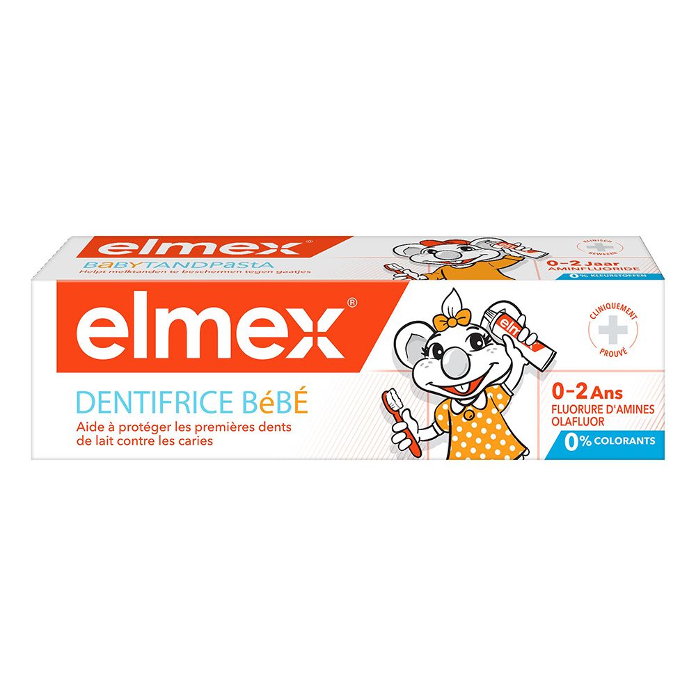 Elmex Elmex® Bébé Dentifrice 0 - 2 Ans Gel Dentaire 50 Ml Enfants