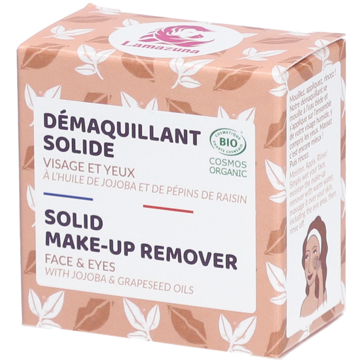 Lamazuna Démaquillant Solide Visage Et Yeux Savon 30 Ml