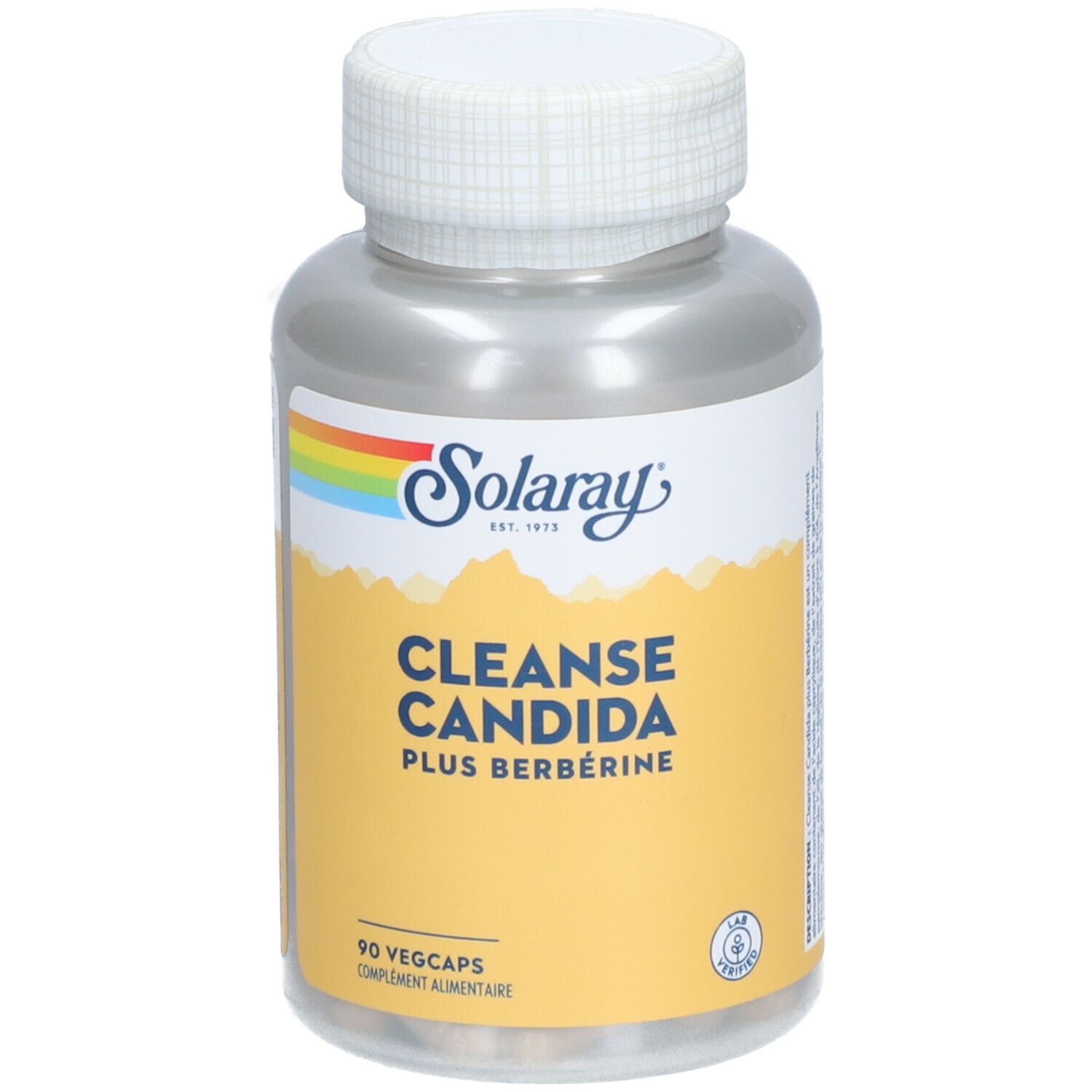Solaray Cleanse Candida Plus Berbérine Capsule(S) 90 Pc(S) Enfants