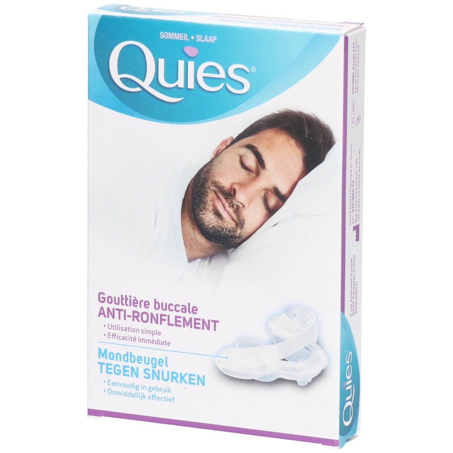 Joom Parasanteonline Quies Gouttière Buccale Anti-Ronflement - Image 3