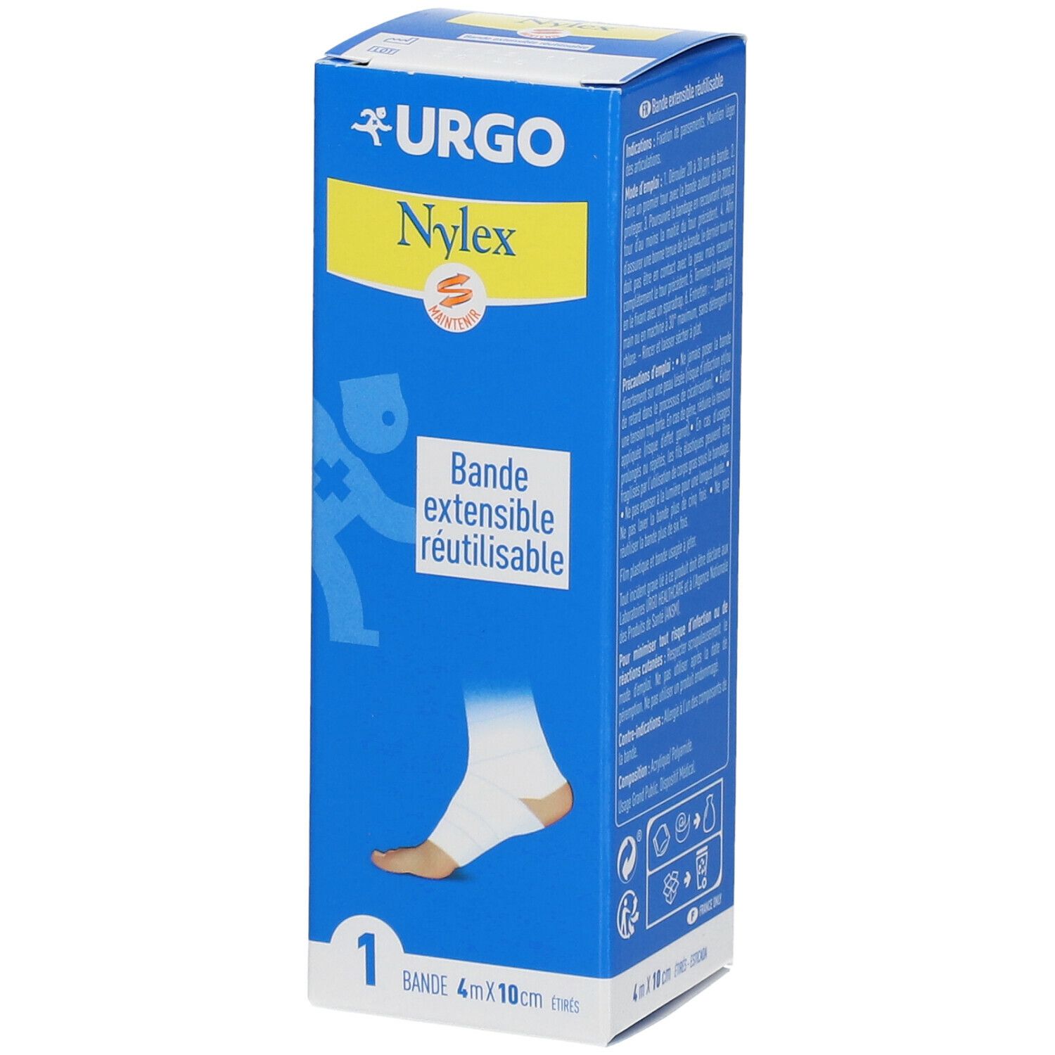 URGO Nylex Bande extensible 4 m x 10 cm 1 pc(s) Bandage(S)