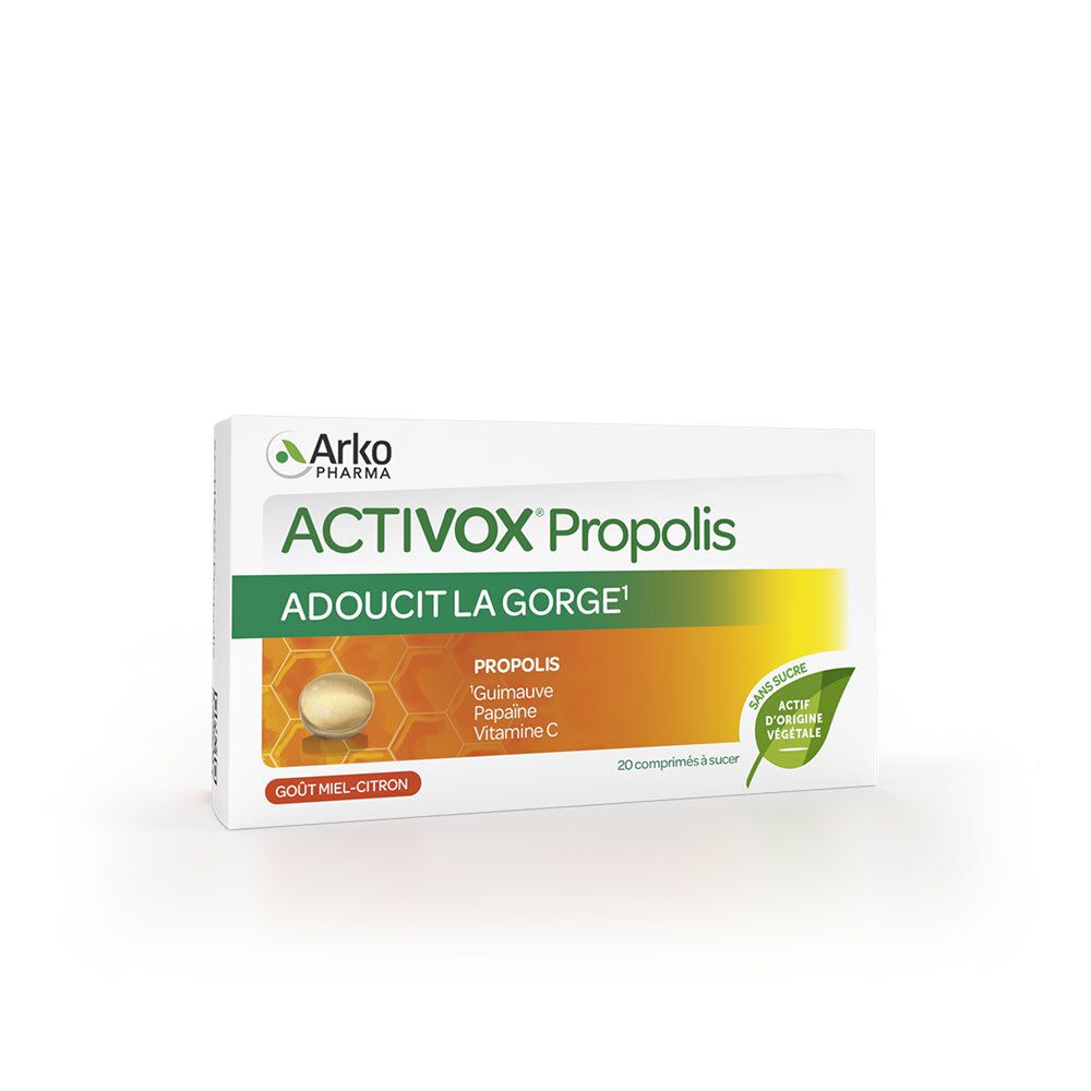 Arkopharma ACTIVOX PROPOLIS Comprimés 20 pc(s) Comprimé(S)