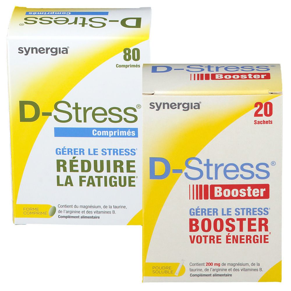 Synergia D-Stress + Synergia D-Stress booster 1 pc(s) Set(S)