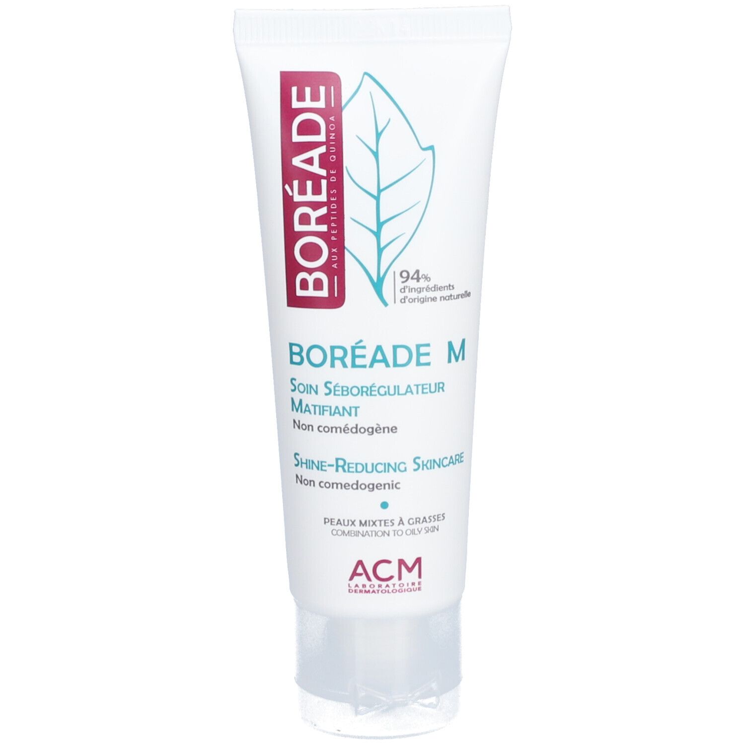 Acm Boréade M Soin Séborégulateur Matifiant Crème Pour La Peau 40 Ml