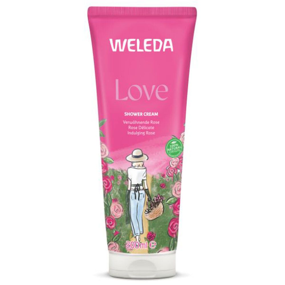 WELEDA Love Crème de Douche harmonisante Aroma Gel 200 ml