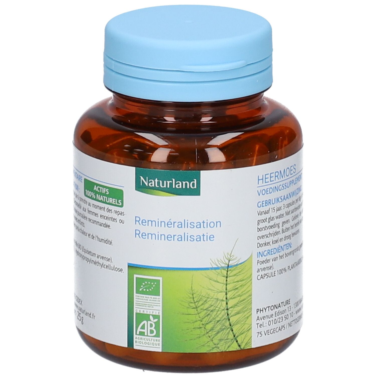 Naturland Prêle Bio - Végécaps 75 pc(s) Capsule(S)