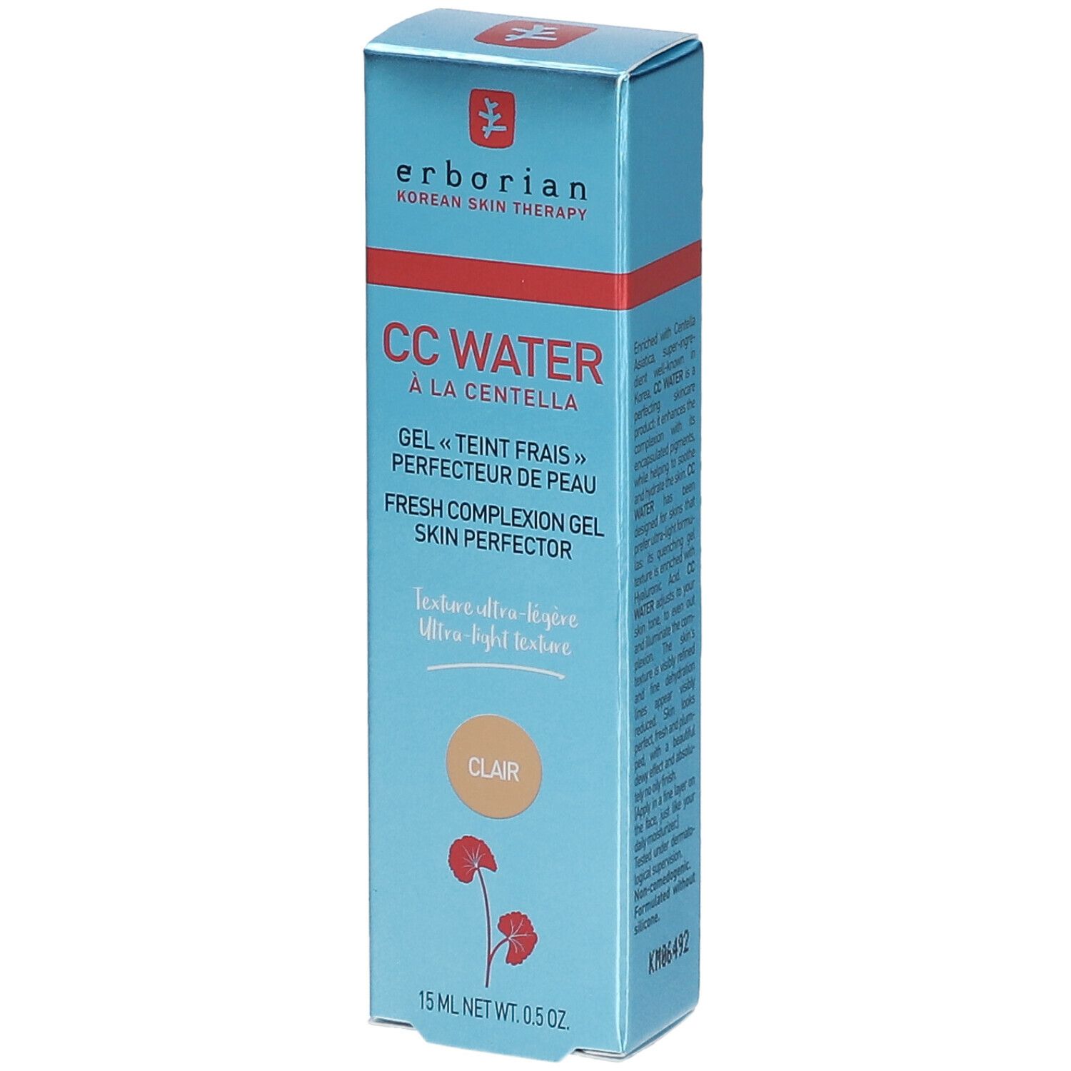 erborian CC Water Clair - Perfecteur de peau Crème De Jour 15 ml