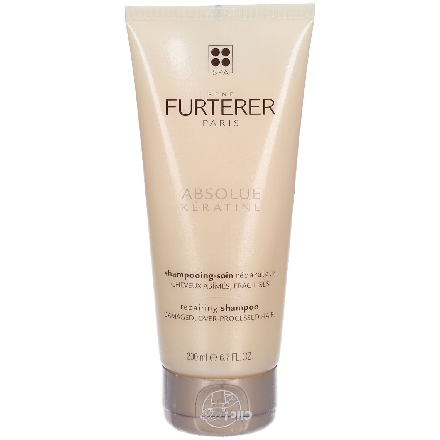 René Furterer ABSOLUE KERATINE Shampooing-soin réparateur 200 ml Shampooing
