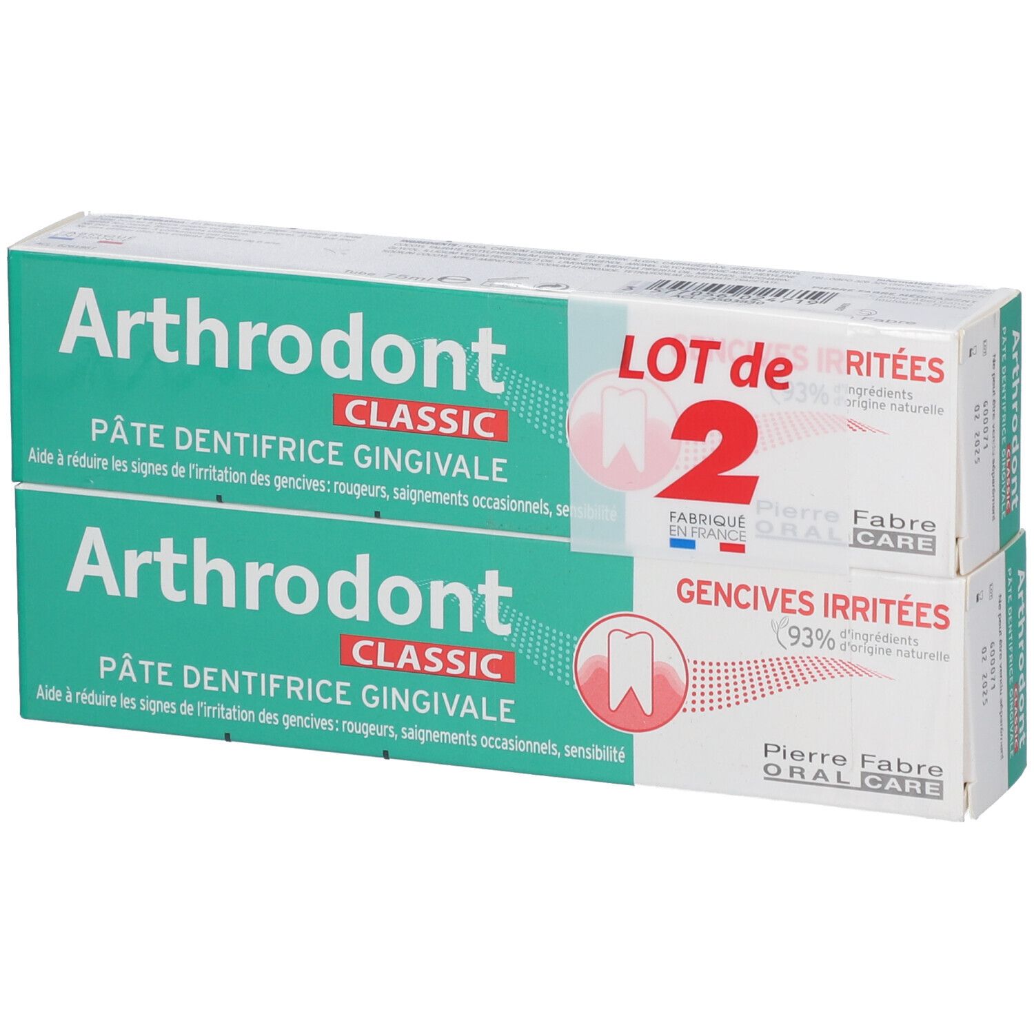 Arthrodont Classic Pâte Dentifrice Gencives Irritées Dentifrice(S) 150 Ml