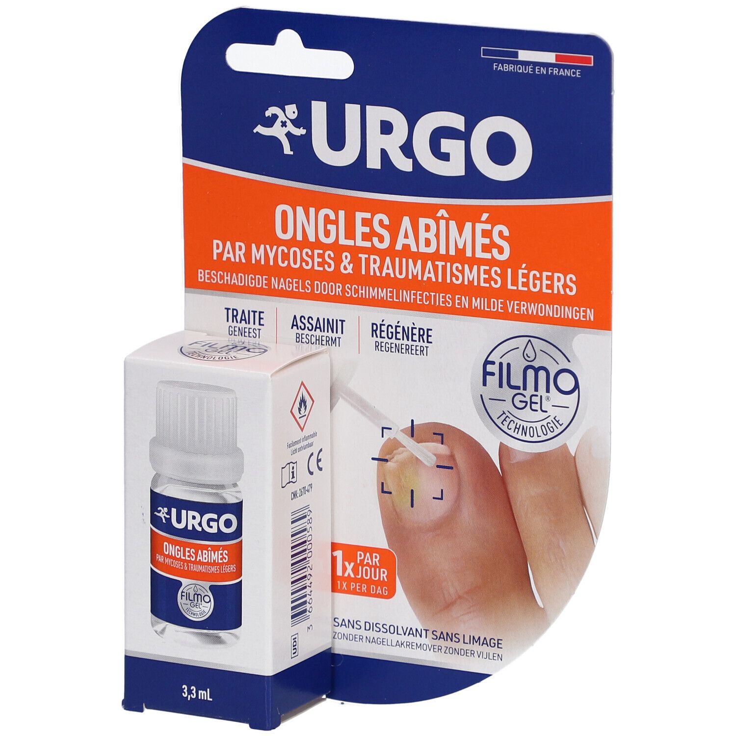 Urgo Filmogel Ongles Abîmés Solution(S) 1 Pc(S)