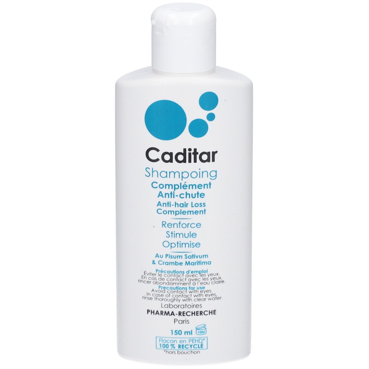 Caditar Shampoing Complément Anti-Chute Shampooing 150 ml