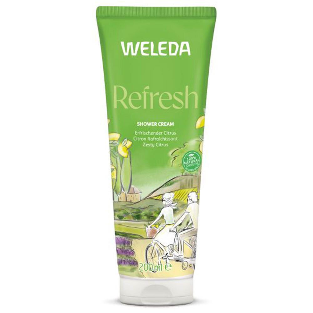 Weleda Refresh Crème De Douche Citron Rafraîchissant - Image 3