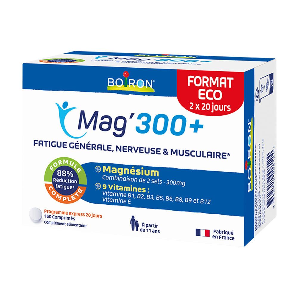 Boiron Boiron® Mag'300+ Comprimé(S) 160 Pc(S)
