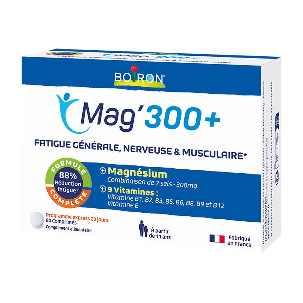 Boiron Boiron® Mag'300+ Comprimé(S) 80 Pc(S)